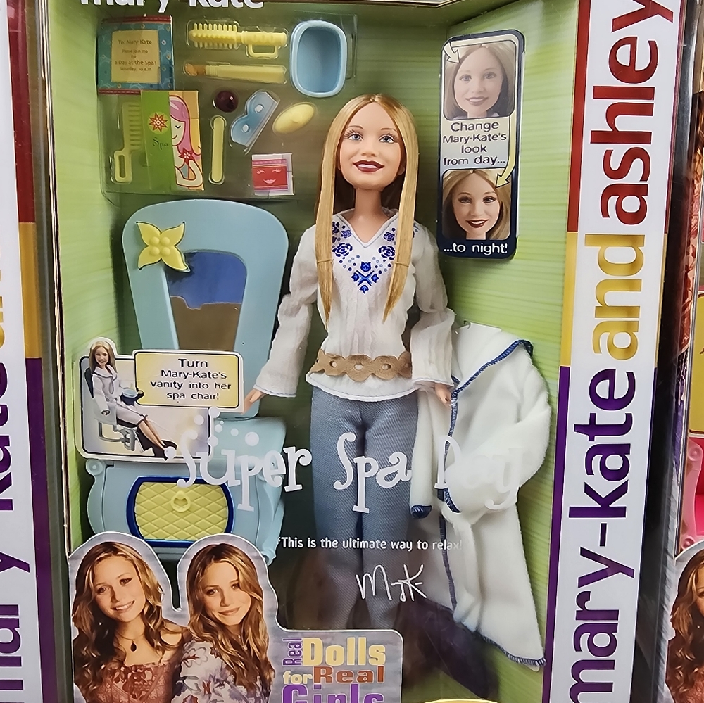 mary kate and ashley dolls Nib Lot Of Three 2003 - Picture 3 of 10